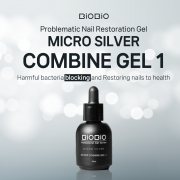 [toenail restoration] Microsilver Gel_Step1. Silver Combine gel 1_BiOBio