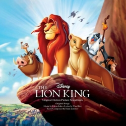 라이온 킹 애니메이션 음악 The Lion King OST 컬러 LP 디즈니 100주년 기념반
