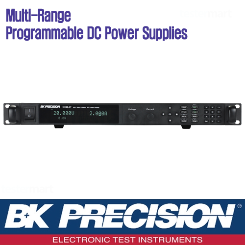 [B&K PRECISION 9115B-AT] 80V/60A, 1200W, 프로그래머블 DC 전원공급기