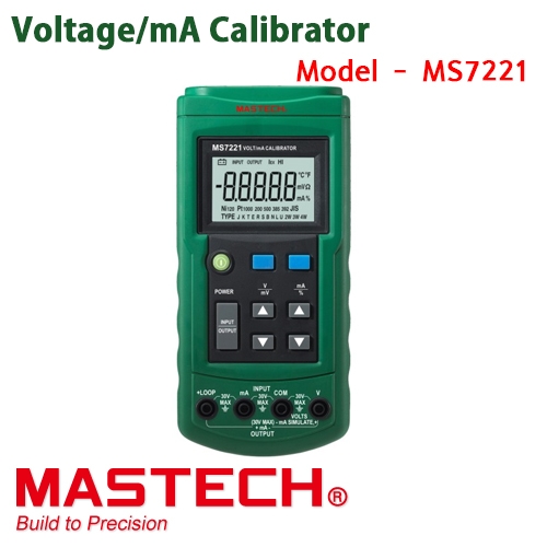 [MASTECH MS7221] Voltage/mA Calibrator, 캘리브레이터, 전압/전류 캘리브레이터, 마스텍