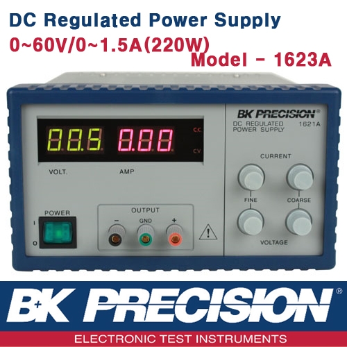 [B&K PRECISION 1623A] 60V/1.5A(220W), DC 전원공급기