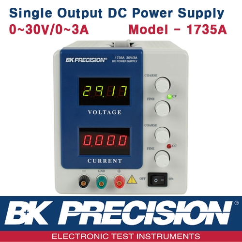 B&K PRECISION 1735A, 30V/3A, DC Power Supply, 직류 전원공급기, B&K 1735A