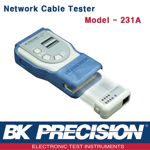 B&K PRECISION 231A, Deluxe Multi-Network Cable Tester, 네트워트 케이블 테스터, B&K 231A