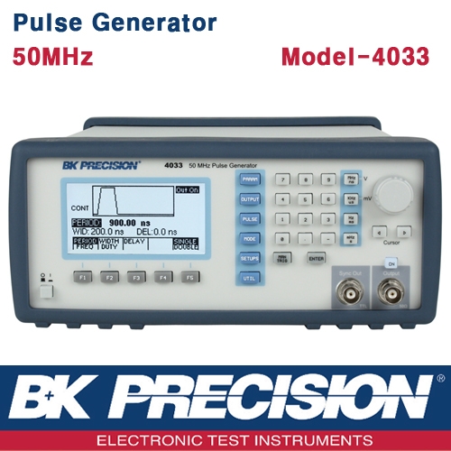 B&K PRECISION 4033, 50MHz, Pluse Generator, 펄스 발생기, 펄스제너레이터, B&K 4033