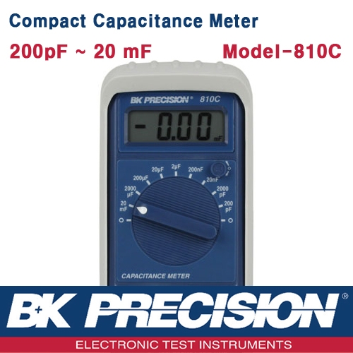 B&K PRECISION 810C, Compact Capacitance Meter, 캐패시터메타, B&K 810C