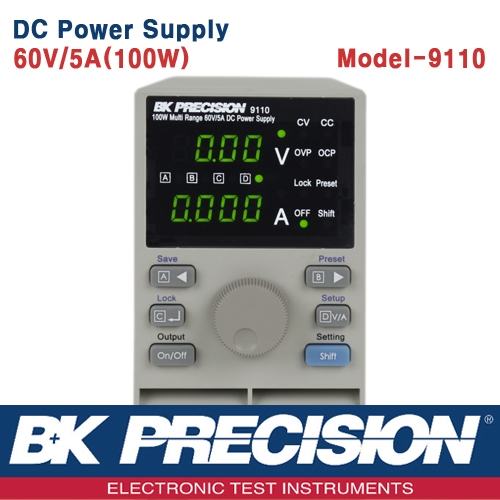 [B&K PRECISION 9110] 60V/5A, 100W, DC 전원공급기