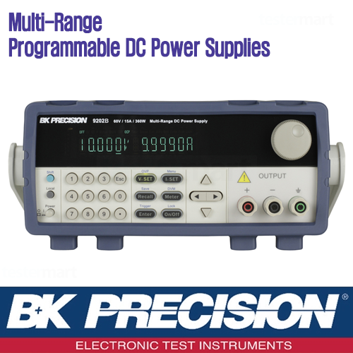 [B&K PRECISION 9202B] 60V/15A, 360W, 프로그레머블 DC 전원공급기