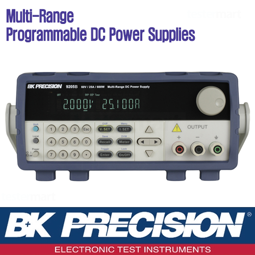 [B&K PRECISION 9205B] 60V/25A, 600W, 프로그레머블 DC 전원공급기