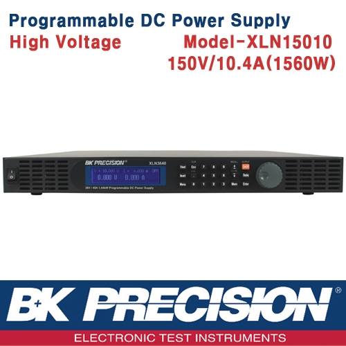 B&K PRECISION XLN15010, 150V/10.4A(1560W), Programmable DC Power Supply, 프로그레머블 DC 전원공급기, B&K XLN15010