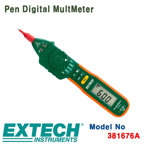 [EXTECH] 381676A, 9 Function Pen Multimeter + NCV, 펜 멀티메타