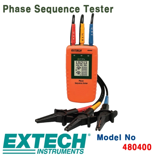 [EXTECH] 480400, Phase Sequence Tester, 회전방향테스터