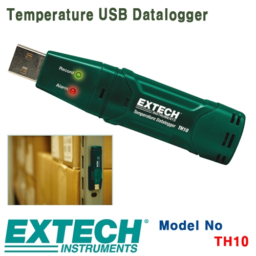 [EXTECH] TH10, Temperature USB Datalogger, 온도 데이터로거