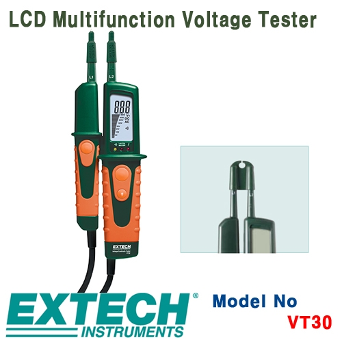 [EXTECH] VT30,  LCD Multifunction Voltage Tester, 전압테스터