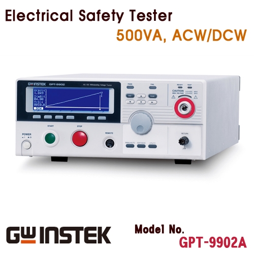 [GWINSTEK GPT-9902A] 500VA, ACW/DCW, 안전규격시험기