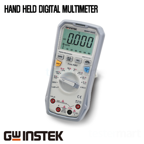 [GWINSTEK GDM-533] 6000Count, 휴대형 디지털 멀티미터