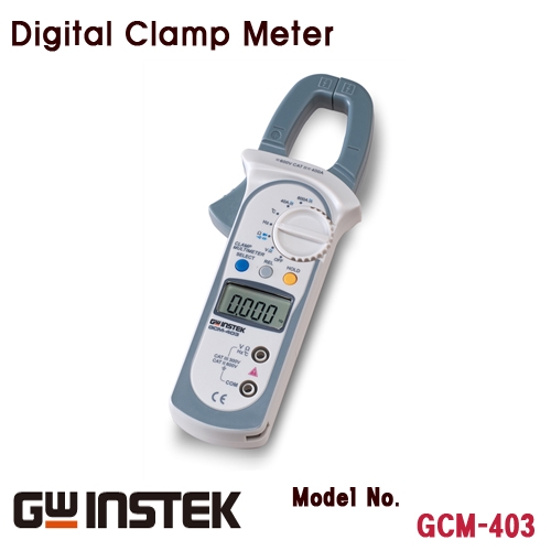 [GWINSTEK GCM-403] 600A, AC/DC 디지털 클램프메타