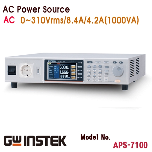 [GWINSTEK APS-7100] 1KVA 주파수변환기, AC 전원공급기