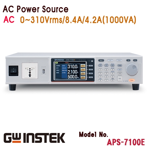 [GWINSTEK APS-7100E] 1KVA 주파수변환기, AC 전원공급기