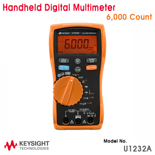 [KEYSIGHT U1232A] 3.5디지트 핸드형 디지털 멀티미터