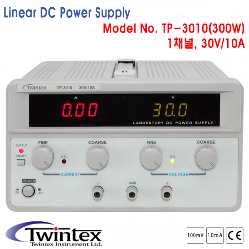 [TWINTEX TP-3010] 30V/10A, 300W, DC전원공급기