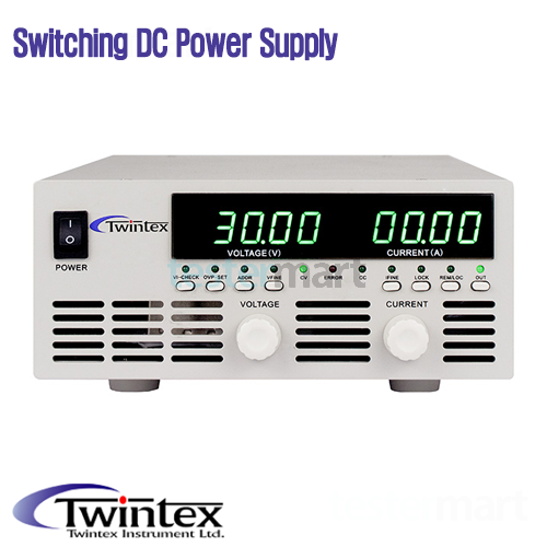 [TWINTEX PCL1200-60S] 60V/20A, 1200W, 프로그래머블 DC전원공급기