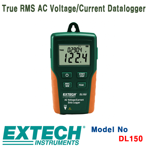 [EXTECH] DL150,  True RMS AC Voltage/Current Datalogger, 전압/전류 데이터 로거, [익스텍]