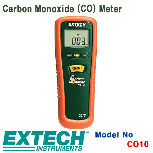 [EXTECH] CO10, Carbon Monoxide (CO) Meter, 일산화탄소측정기, [익스텍]