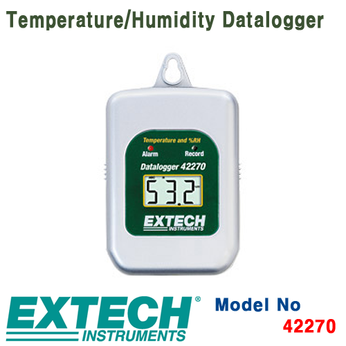 [EXTECH] 42270, Temperature/Humidity Datalogger, 온습도 데이터로거, [익스텍]