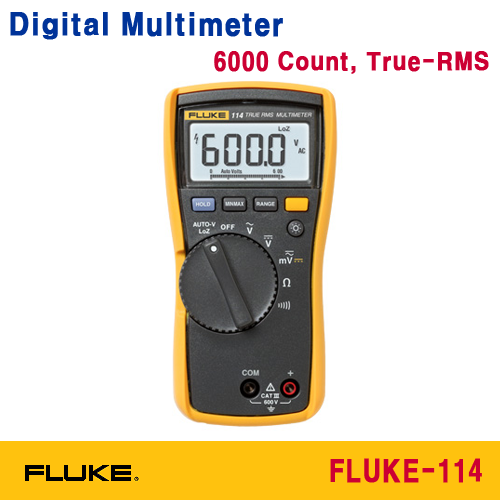 [FLUKE-114] 디지털 멀티미터, True-RMS DMM, Digital Multimeter