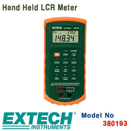 [EXTECH] 380193, Passive Component LCR Meter, 휴대형 LCR메타, [익스텍]