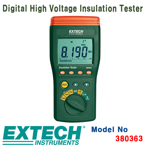 [EXTECH] 380363, 고전압 절연테스터, Digital High Voltage Insulation Tester, [익스텍]