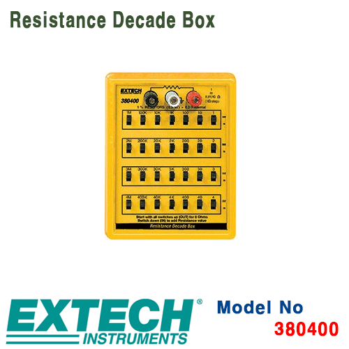 [EXTECH] 380400, Resistance Decade Box [익스텍]