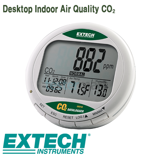 [EXTECH] CO210, Desktop Indoor Air Quality CO2 [익스텍]