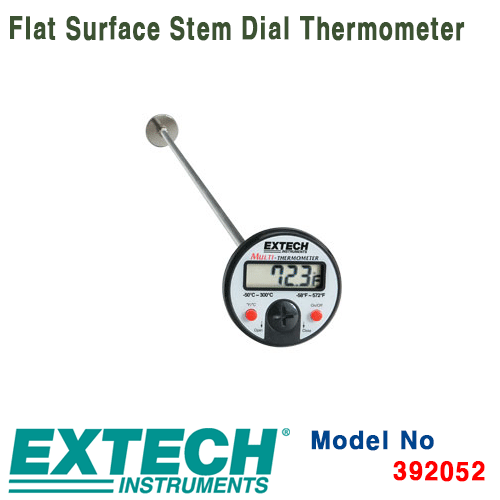 [EXTECH] 392052, Flat Surface Stem Dial Thermometer [익스텍]