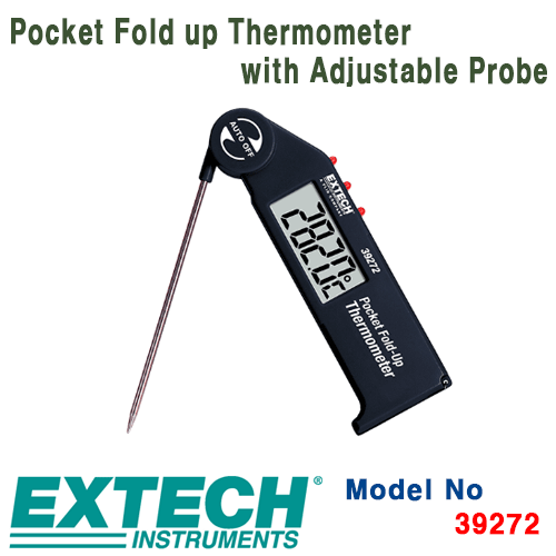 [EXTECH] 39272, Pocket Fold up Thermometer with Adjustable Probe [익스텍]