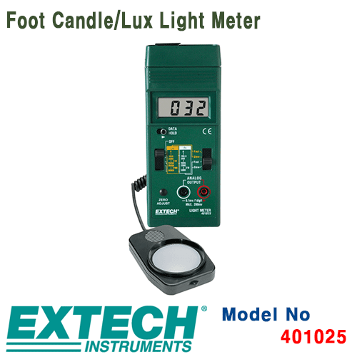 [EXTECH] 401025, Foot Candle/Lux Light Meter [익스텍]