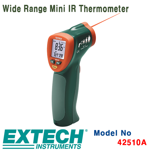 [EXTECH] 42510A, Wide Range Mini IR Thermometer, 적외선 온도계 [익스텍]