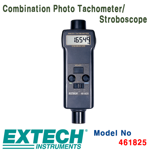 [EXTECH] 461825, Combination Photo Tachometer/Stroboscope, 회전계, 스트로보스코프, [익스텍]