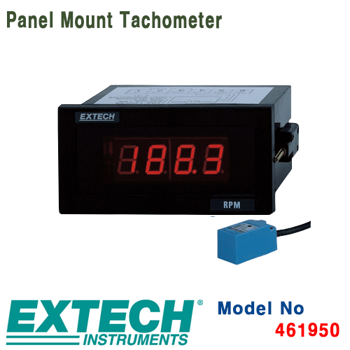 [EXTECH] 461950, Panel Mount Tachometer, 판넬타입 회전계, [익스텍]
