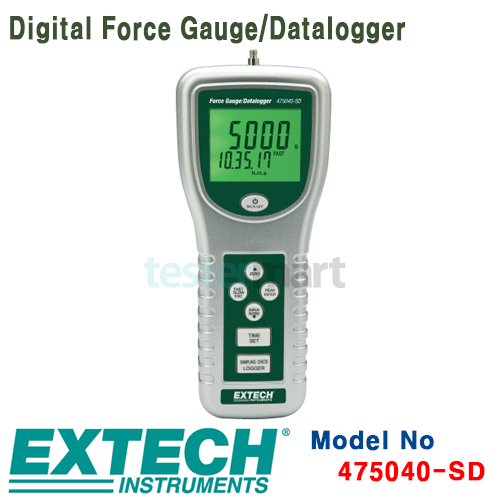 [EXTECH] 475040-SD, Digital Force Gauge/Datalogger, 디지털 포스 게이지, 인장압축시험기, 데이터 기록, [익스텍]