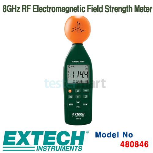 [EXTECH] 480846, 8GHz RF Electromagnetic Field Strength Meter, 전자기장전계, [익스텍]
