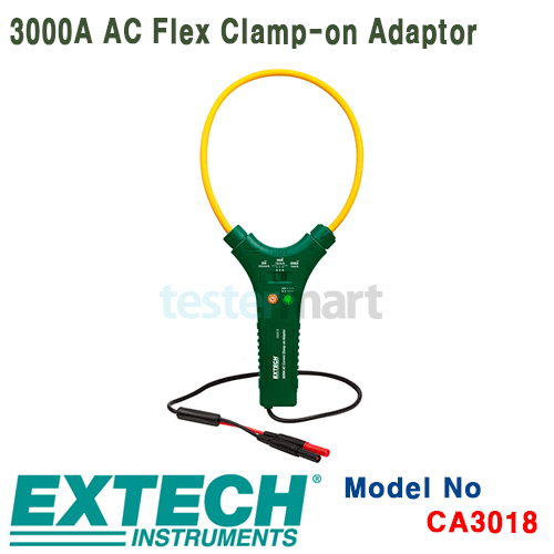 [EXTECH] CA3018, 3000A AC Flex Clamp-on Adaptor, 18인치 대용량 AC 클램프 센서 [익스텍]