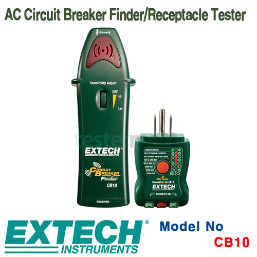 [EXTECH] CB10, AC Circuit Breaker Finder/Receptacle Tester [익스텍]