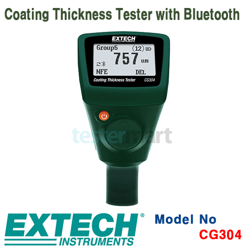 [EXTECH] CG304, Coating Thickness Tester with Bluetooth, 코팅두께 테스터 + 블루투스 [익스텍]