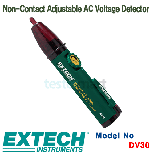 [EXTECH] DV30, Non-Contact Adjustable AC Voltage Detector, 비접촉 AC 전압감지기 [익스텍]
