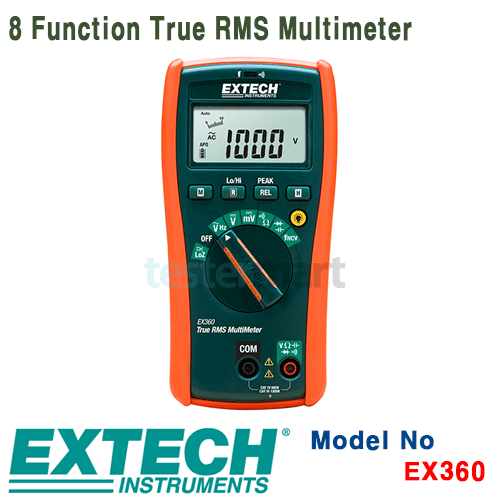 [EXTECH] EX360, 8 Function True RMS Multimeter, 다기능 디지털 멀티메타, 전압검출기능 [익스텍]