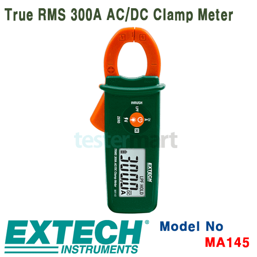 [EXTECH] MA145, True RMS 300A AC/DC Clamp Meter, 클램프메타 [익스텍]