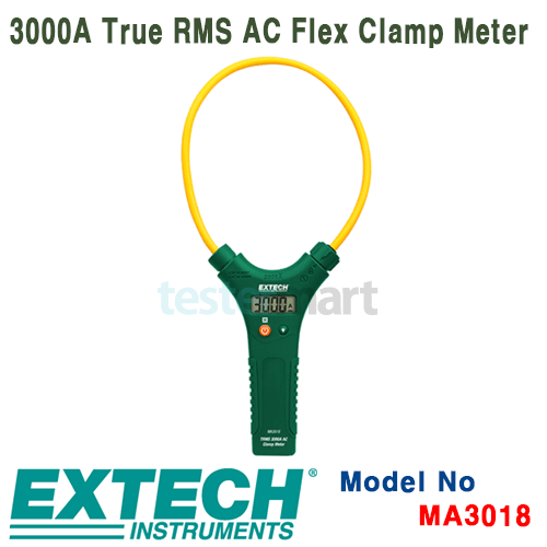 [EXTECH] MA3018, 3000A True RMS AC Flex Clamp Meter, 클램프메타 [익스텍]