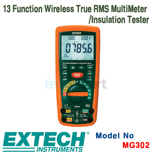 [EXTECH] MG302, 13 Function Wireless True RMS MultiMeter/Insulation Tester, 멀티메타, 절연 테스터 [익스텍]