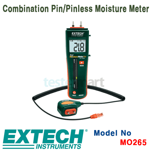 [EXTECH] MO265, Combination Pin/Pinless Moisture Meter, 수분계 [익스텍]